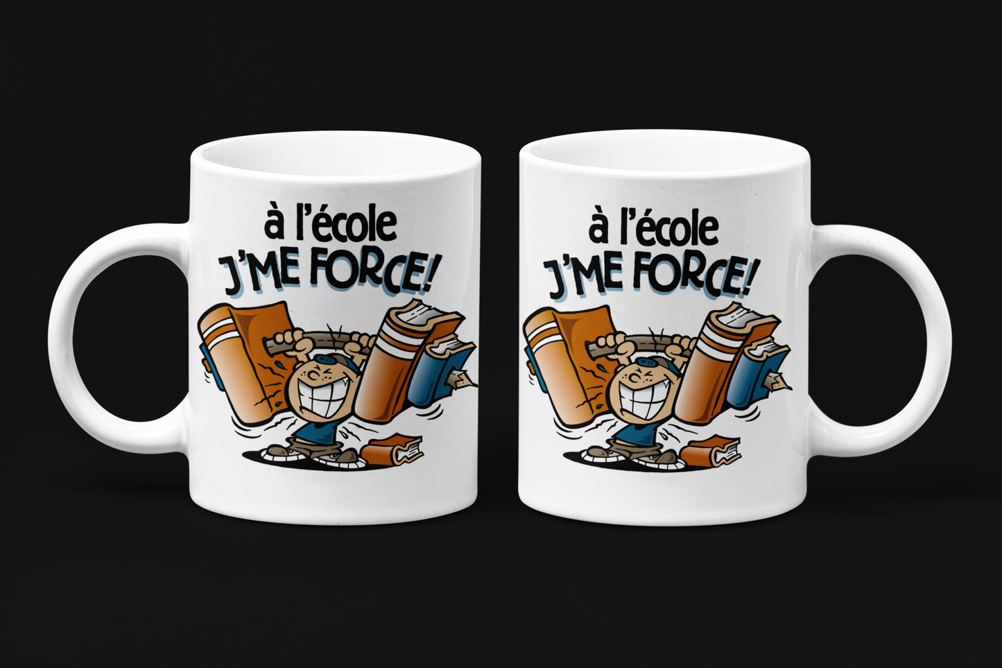 Collection: Chocolat chaud, à l'école j'me force!