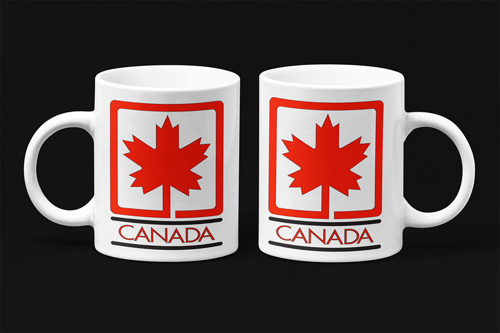Une tasse à café souvenir de notre Collection Touristique: Canada