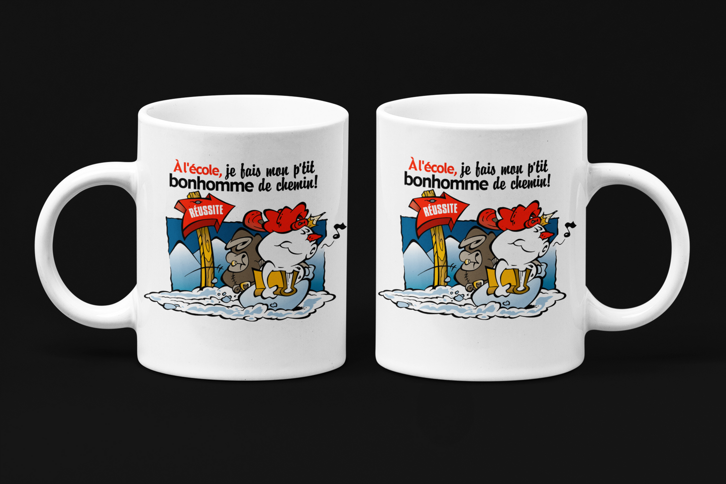 Collection: Chocolat chaud, À l'école je fais mon petit bonhomme de chemin!