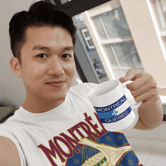 Une tasse cadeau souvenir de la Collection Touristique: Montréal, Québec