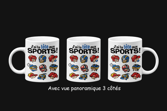 Collection: Chocolat Chaud, j'ai la tête aux sports!