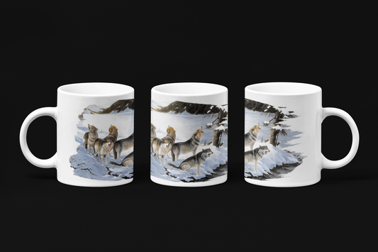 Collection: Animaux du Québec, le loup.