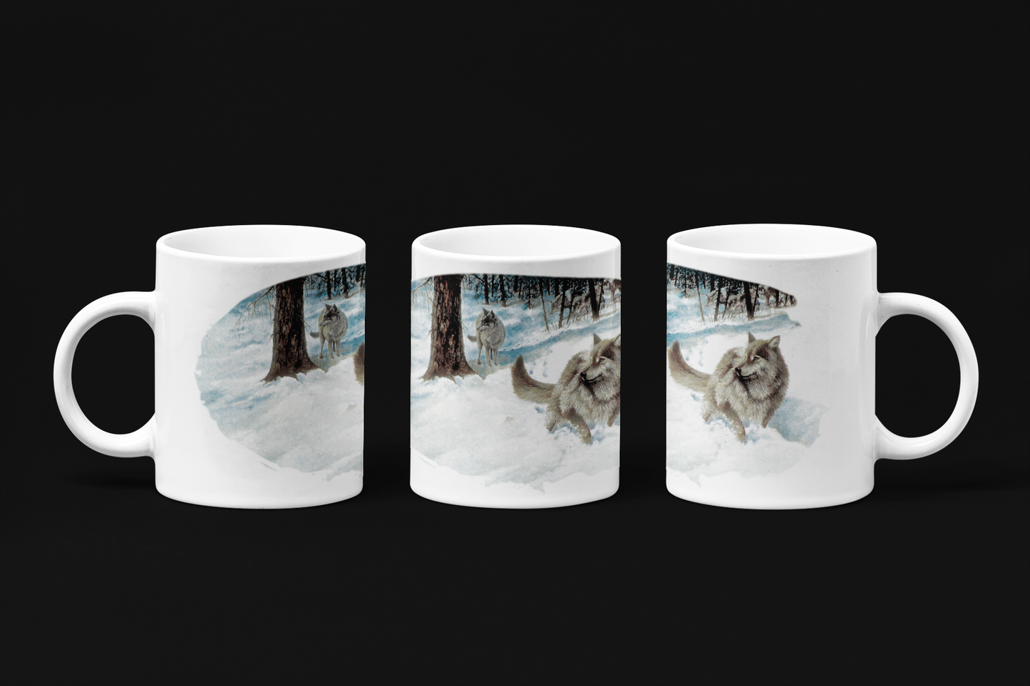 Collection: Animaux du Québec, le loup.