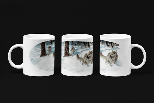 Collection: Animaux du Québec, le loup.