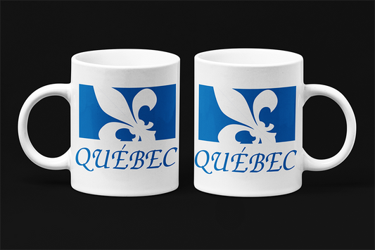 Une tasse souvenir originale de notre Collection Touristique: Québec