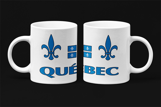 Une tasse souvenir de notre Collection Touristique: Québec