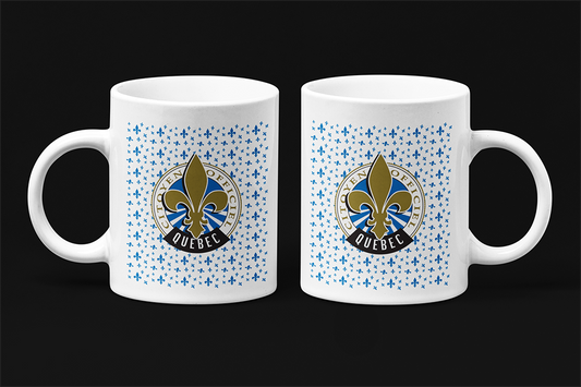 Une tasse souvenir de notre Collection Touristique: Citoyen officiel du Québec