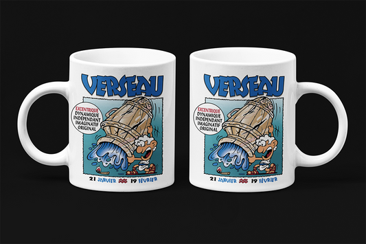 Une tasse cadeau de la Collection Zodiaque: Signe astrologique du Verseau