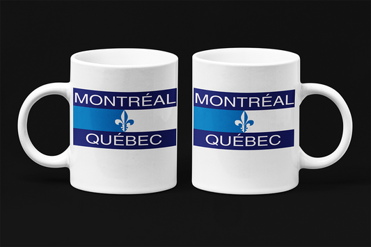 Une tasse cadeau souvenir de la Collection Touristique: Montréal, Québec