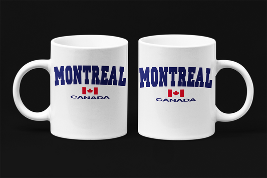 Une tasse souvenir de notre Collection Touristique. Montréal,Canada