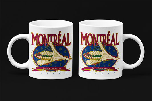 Une tasse de notre Collection Touristique: Stade Olympique de Montréal
